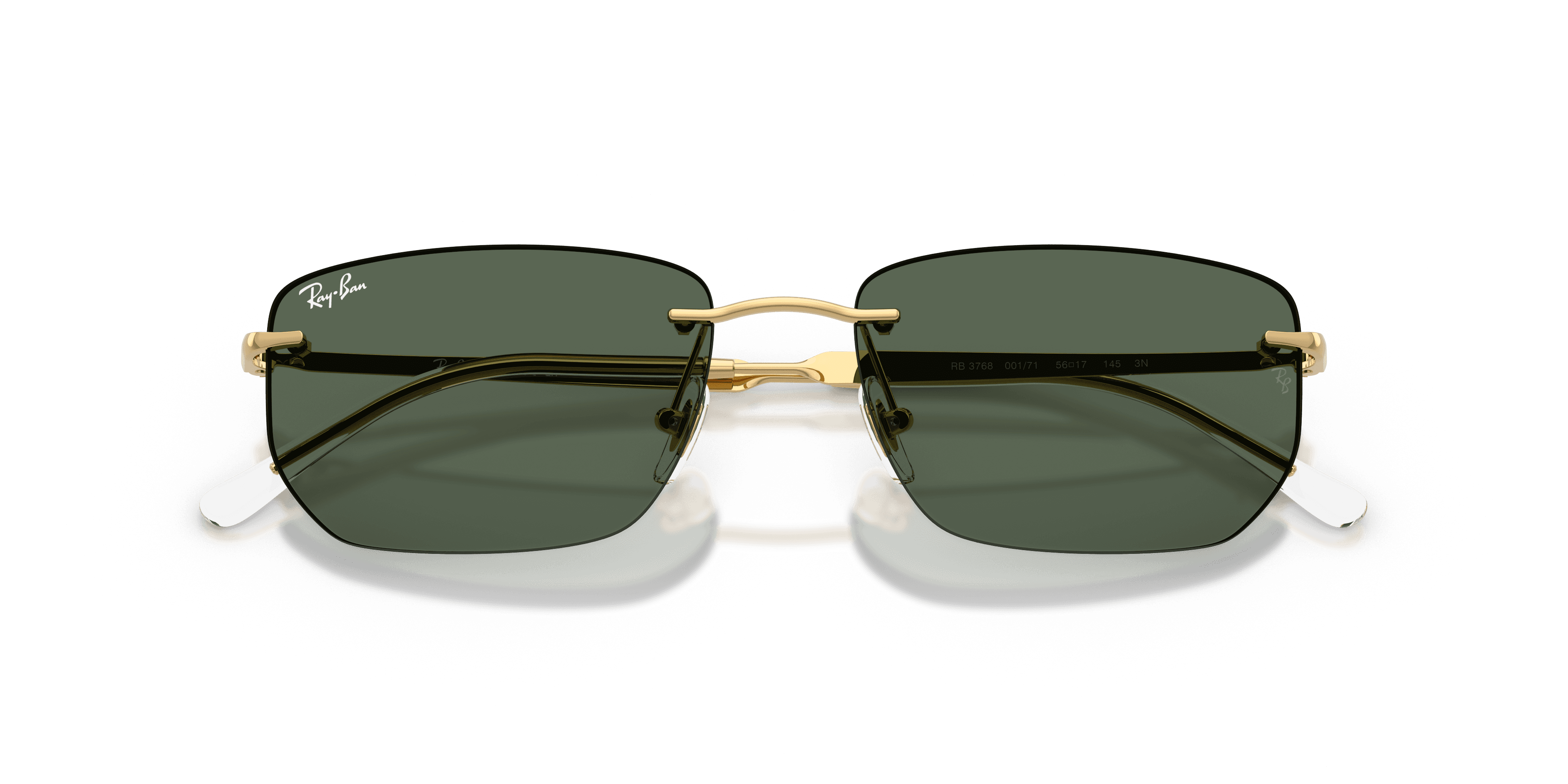 Ray-Ban RB3768 001/71 — yakın çekim