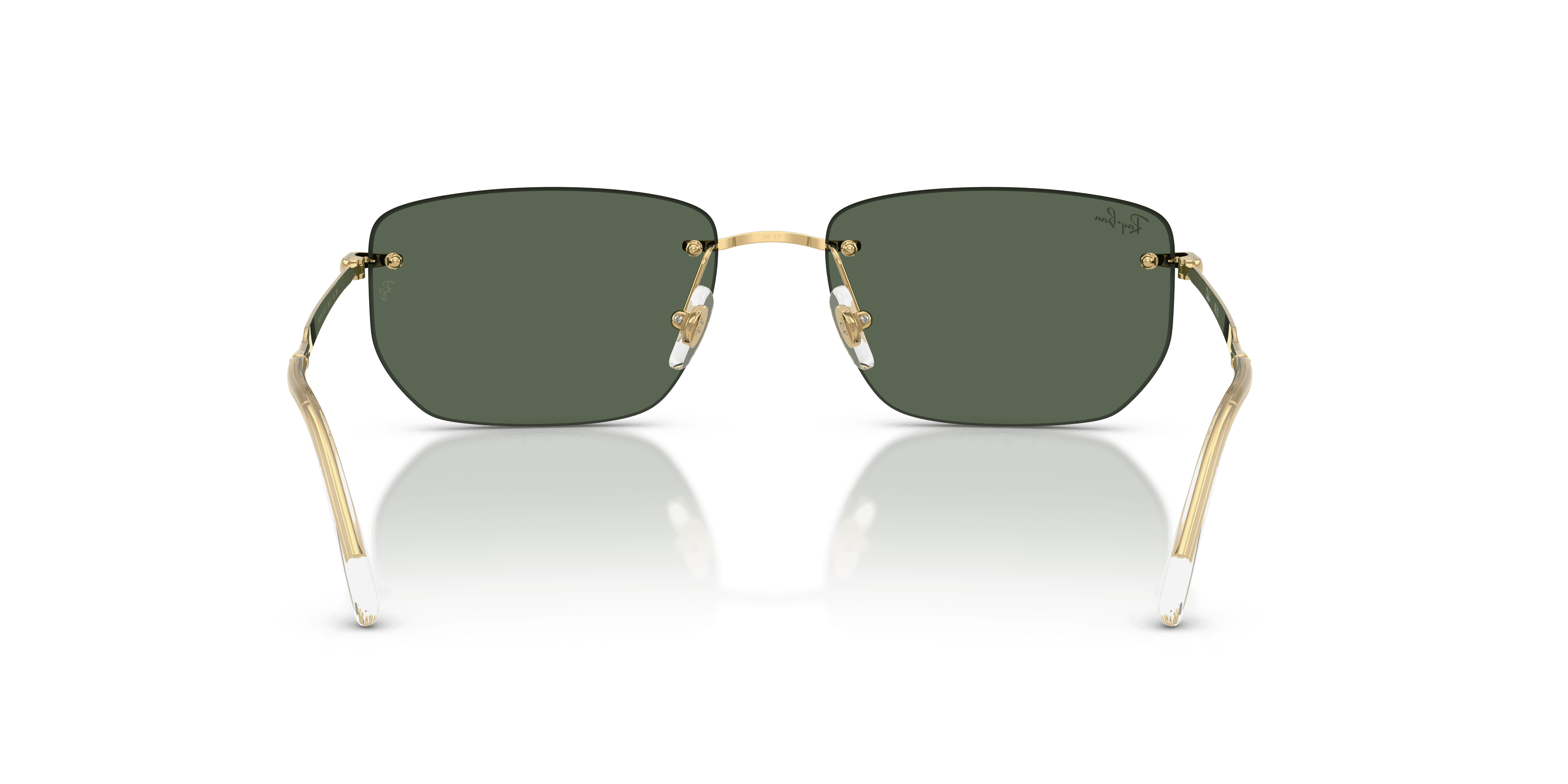 Ray-Ban RB3768 001/71 — arkadan