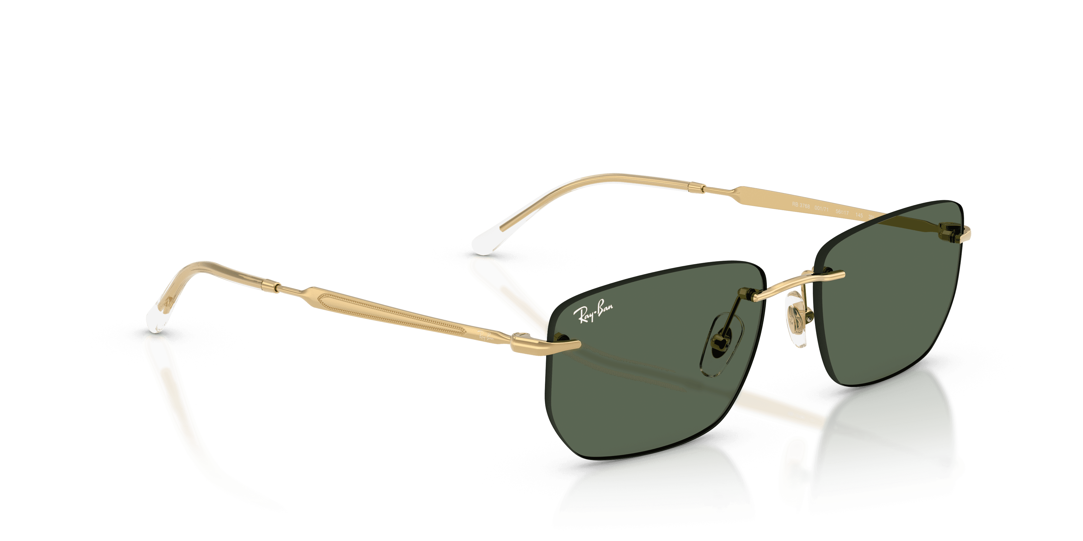 Ray-Ban RB3768 001/71 — açılı