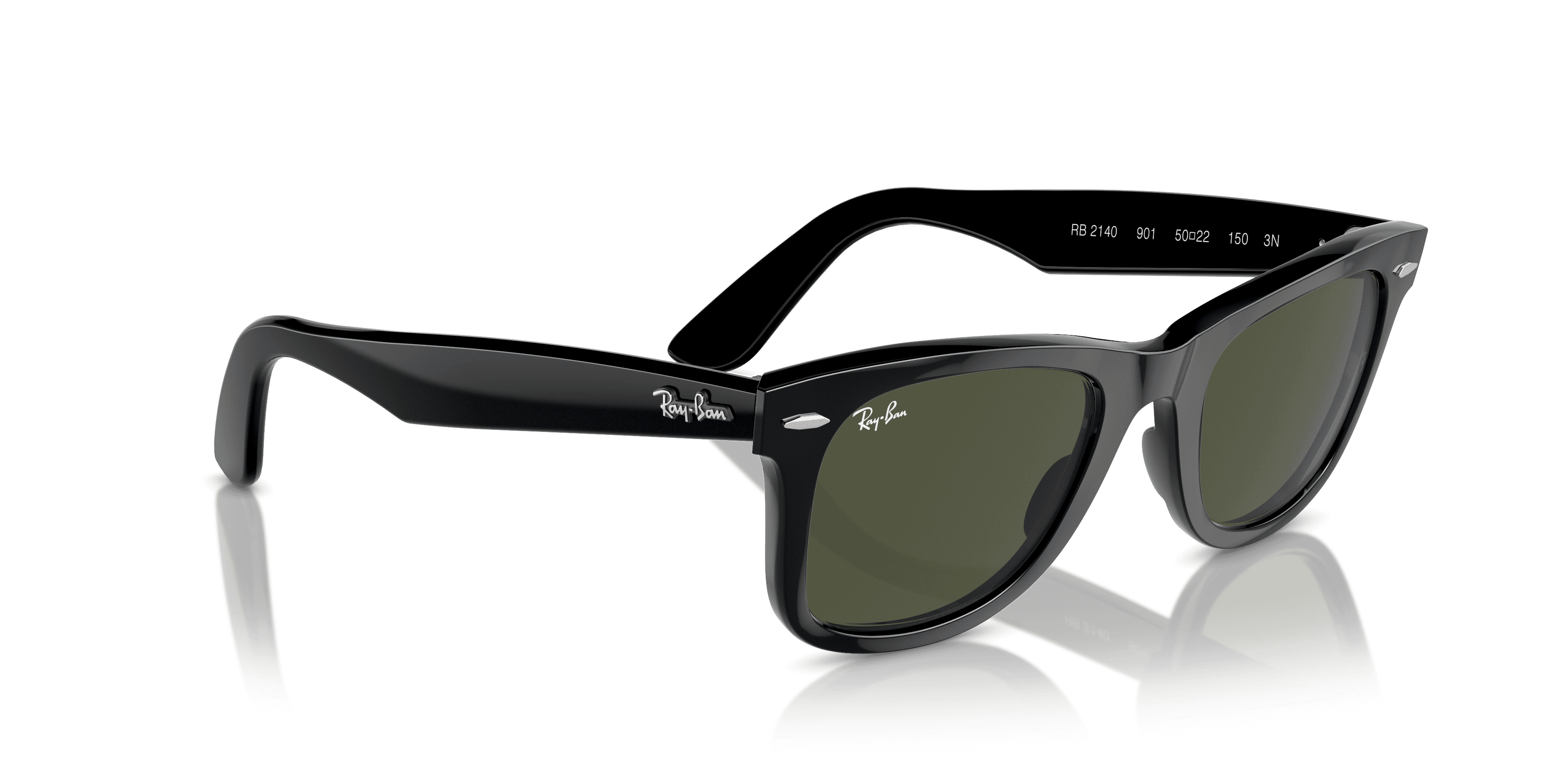 Ray-Ban WAYFARER RB2140 901 — açılı