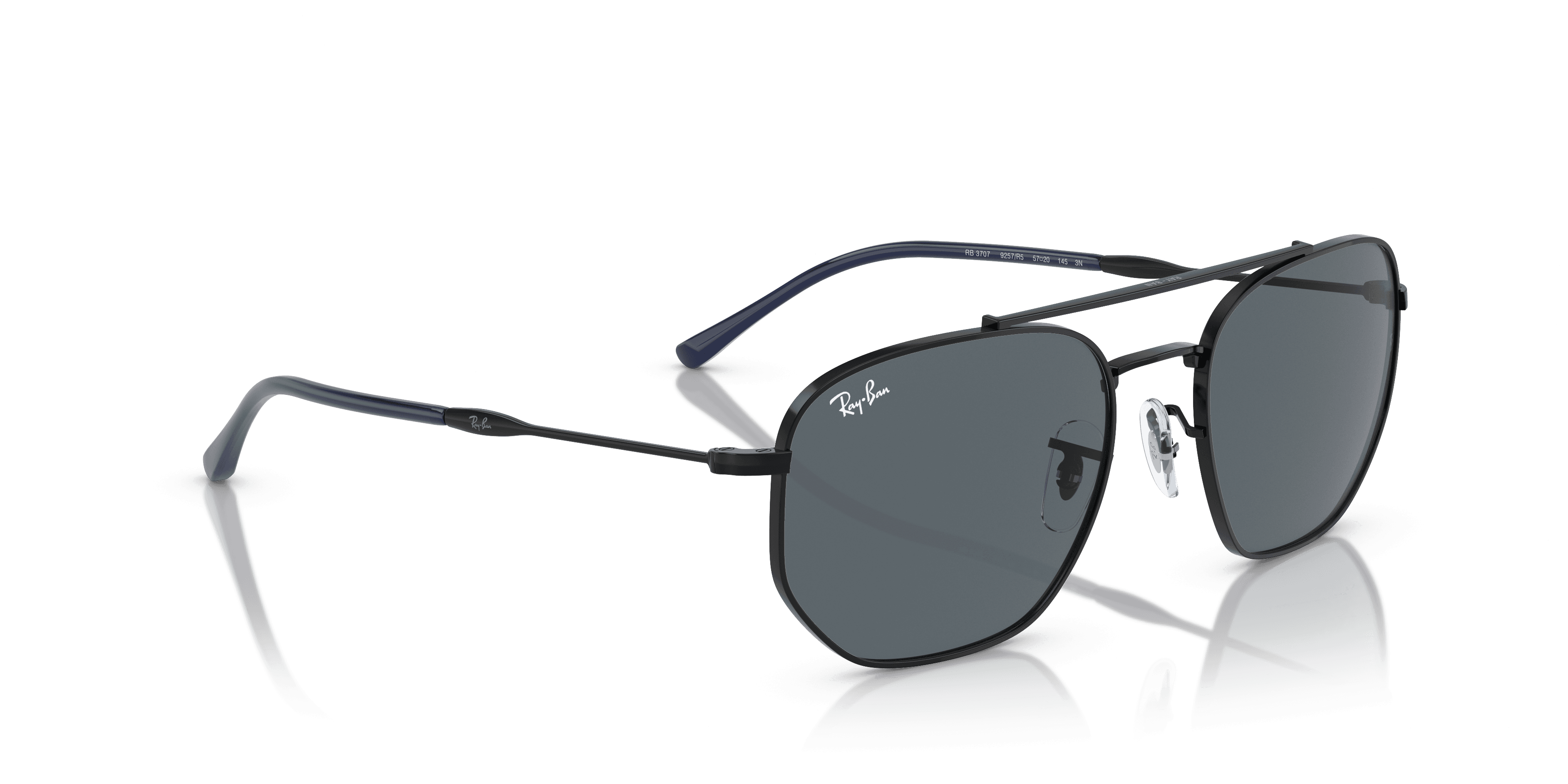 Ray-Ban RB3707 9257R5 — açılı
