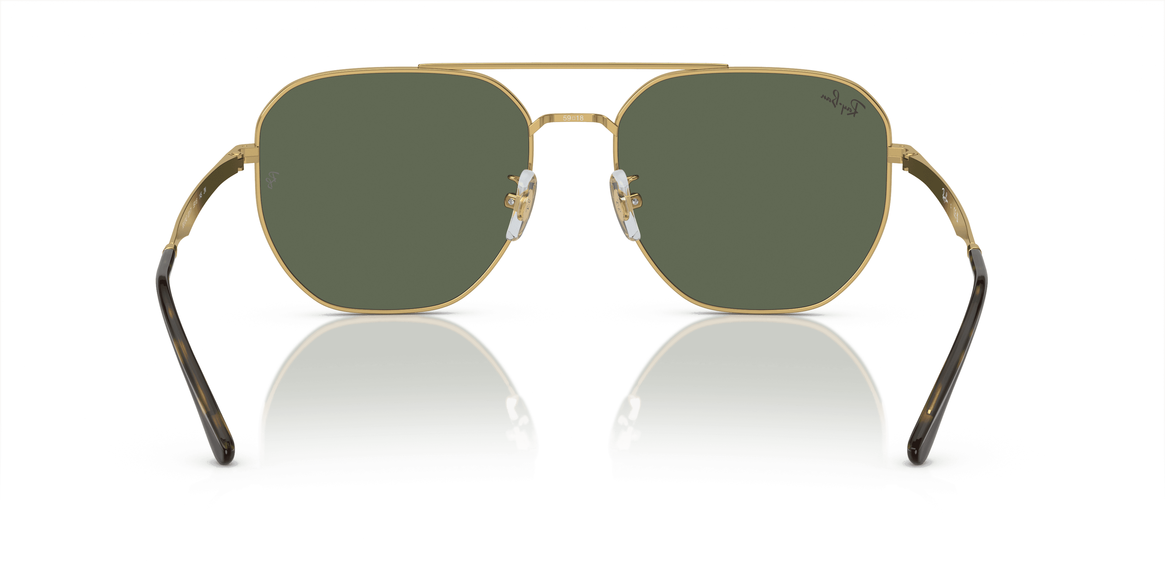 Ray-Ban RB3724D 001/71 — arkadan
