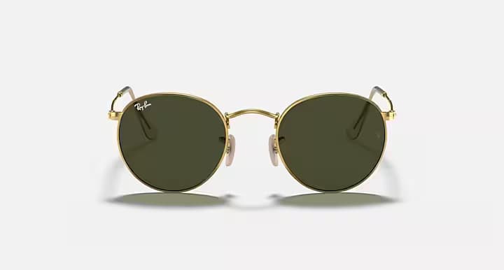 Ray-Ban ROUND METAL RB3447 001 — önden