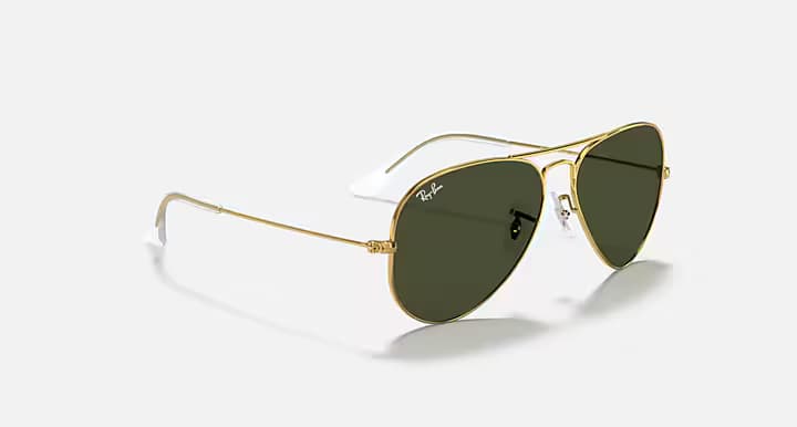 Ray-Ban AVIATOR LARGE METAL RB3025 001 — açılı