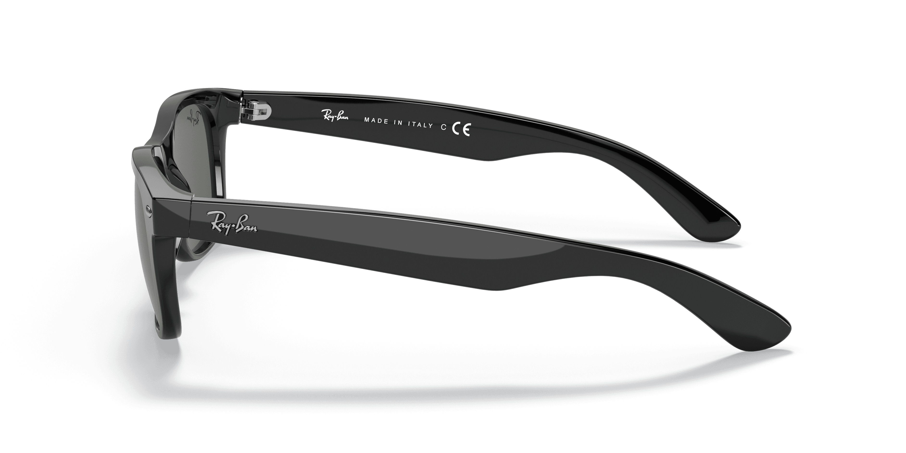 Ray-Ban NEW WAYFARER RB2132 901 — sol profil